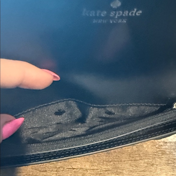 Kate Spade Glitter Black Wristlet Clutch - Picture 7 of 7